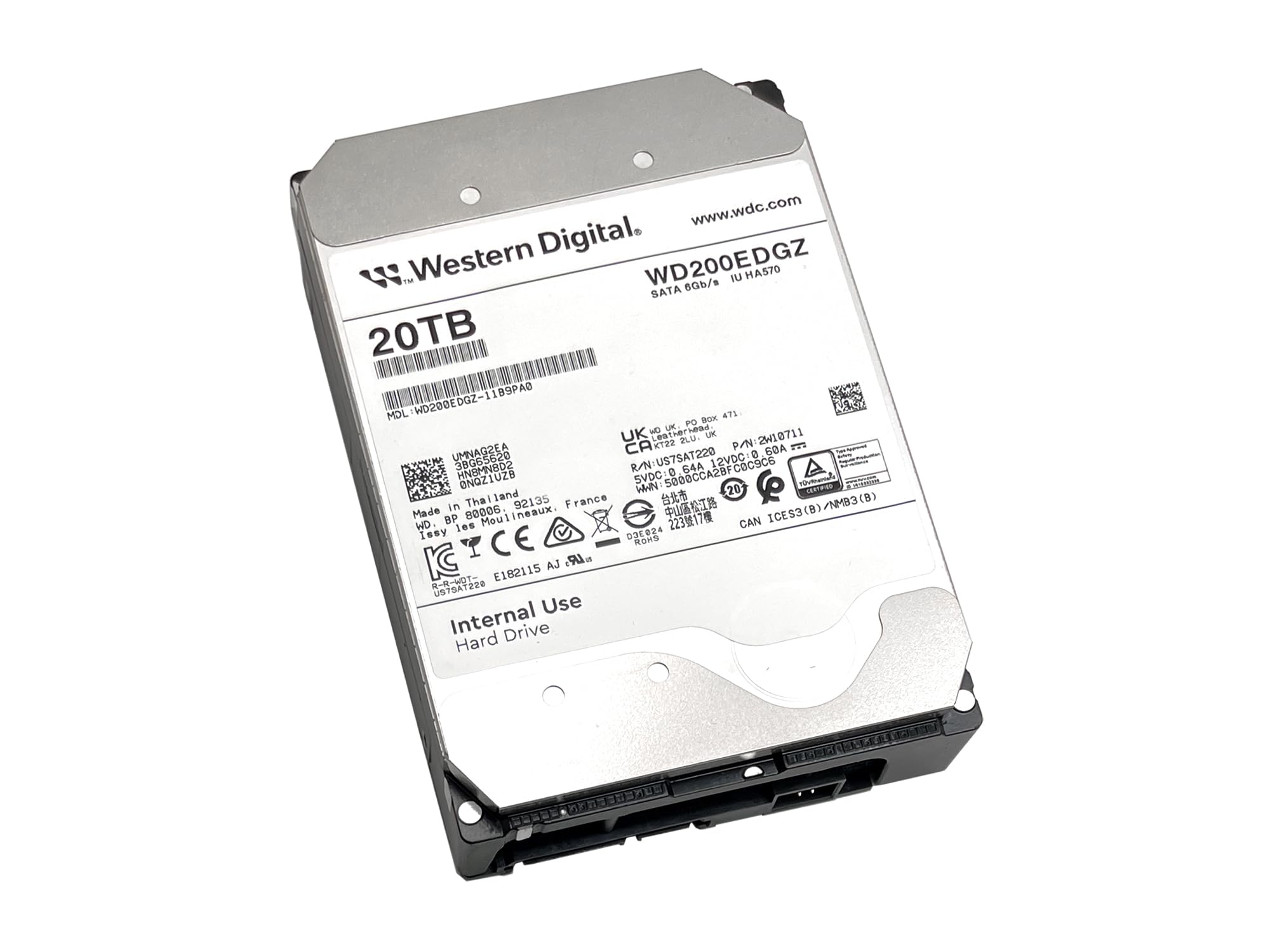 Amazon.com: Western Digital WD Ultrastar 20TB Internal Hard Drive